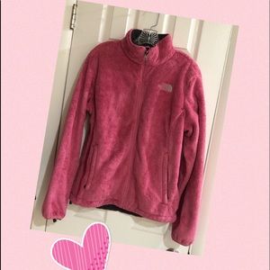 The North Face Ladies Pink Fleece jacket